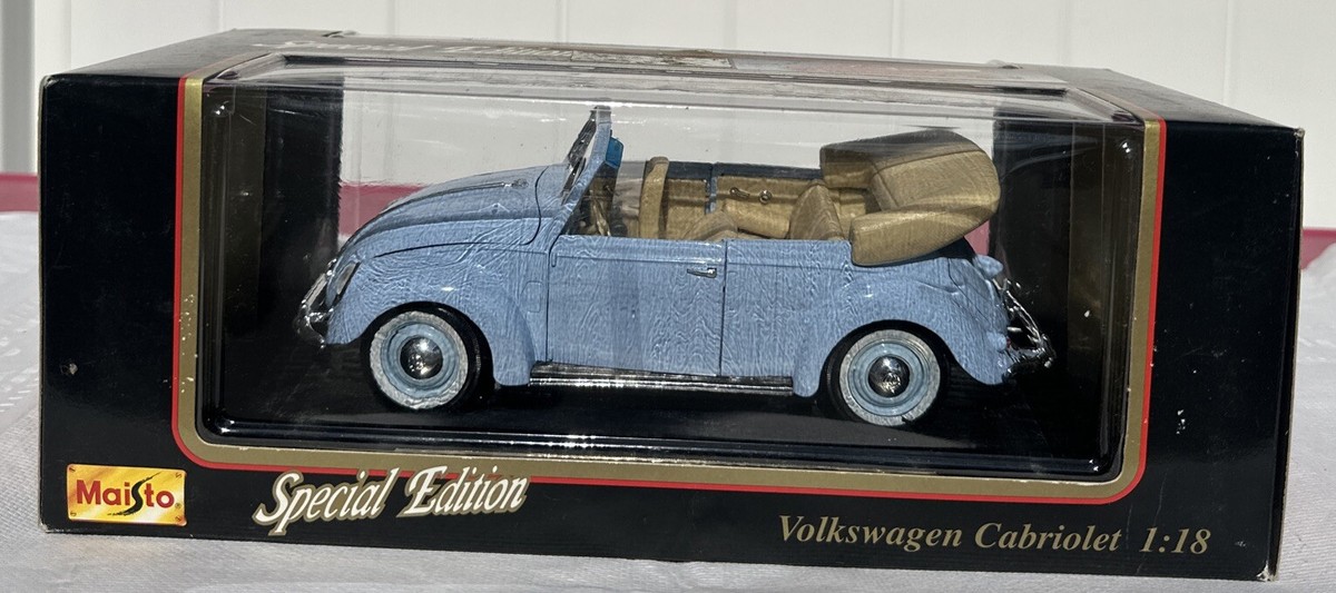 Maisto 1951 Volkswagen Cabriolet 1:18 Diecast Car for sale online