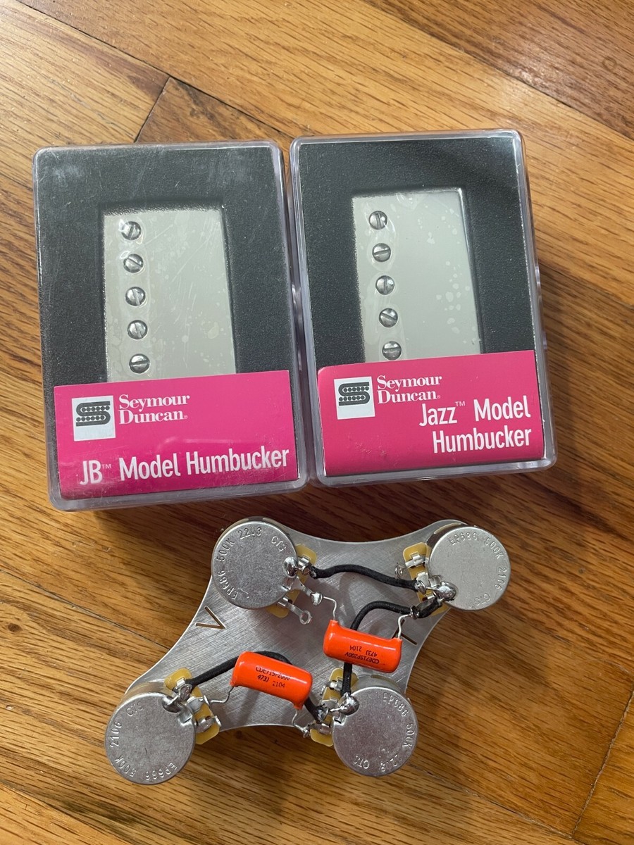 Seymour Duncan JB Jazz Humbucker Pickups Nickel 50's Les Paul