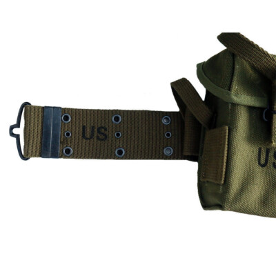 VIETNAM WAR US ARMY M1956 COMBAT FIELD EQUIPMENT 20RD SHORT POUCH