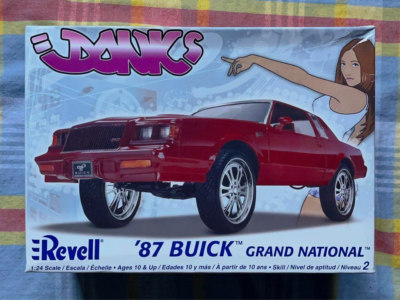 American Vintage Car 1987 BUICK GRAND NATIONAL GNX DONKS Model Kit