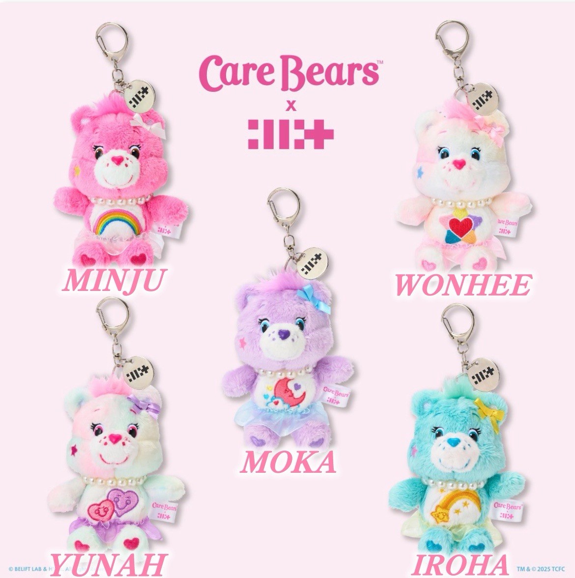 Pre-order】ILLIT JAPAN POP UP Care Bears MD official Mascot Charm