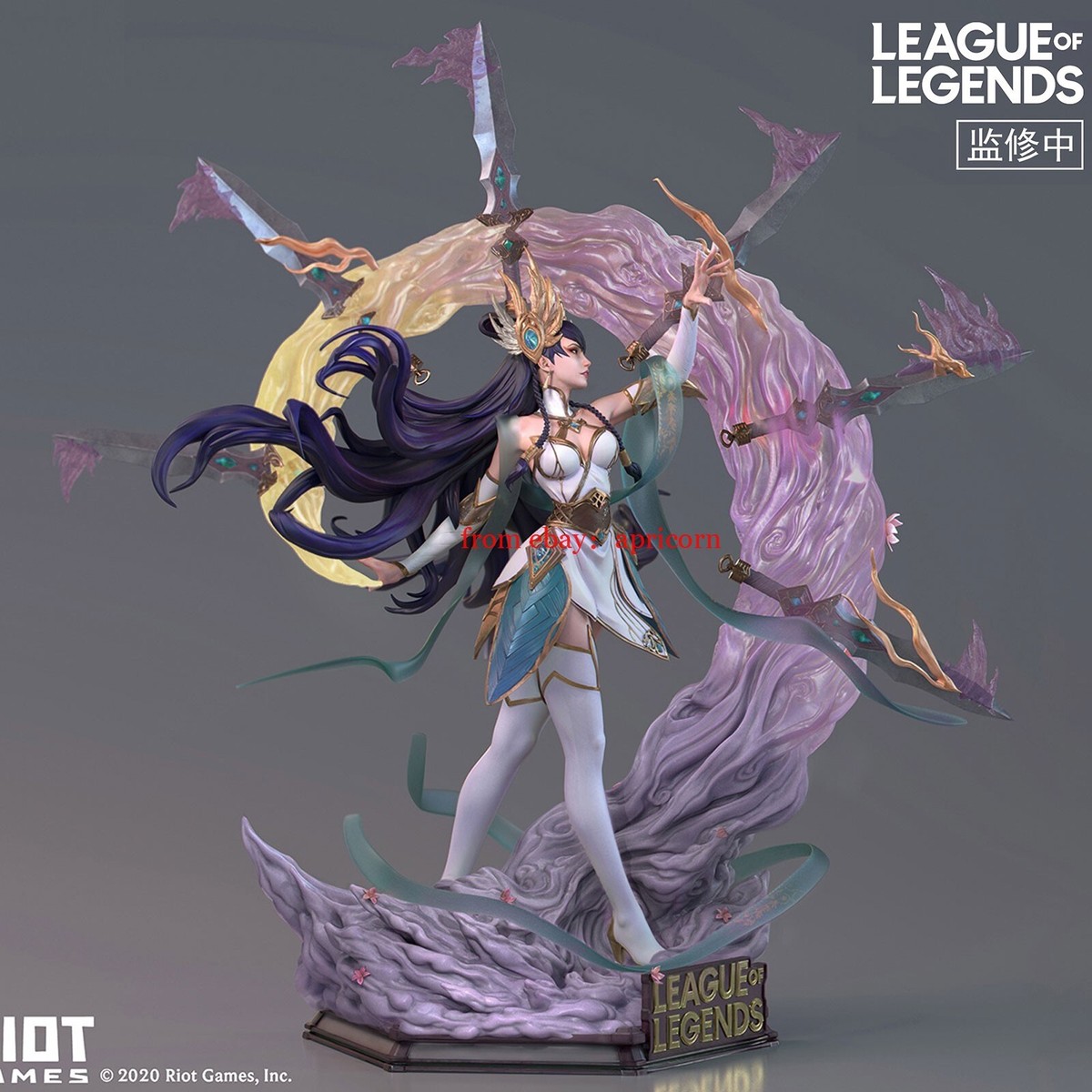 Infinity Studio LOL The Blade Dancer Irelia Statue Resin Model