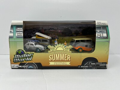 Greenlight Diorama Motor World Volkswagen Raw Green Machine Chase