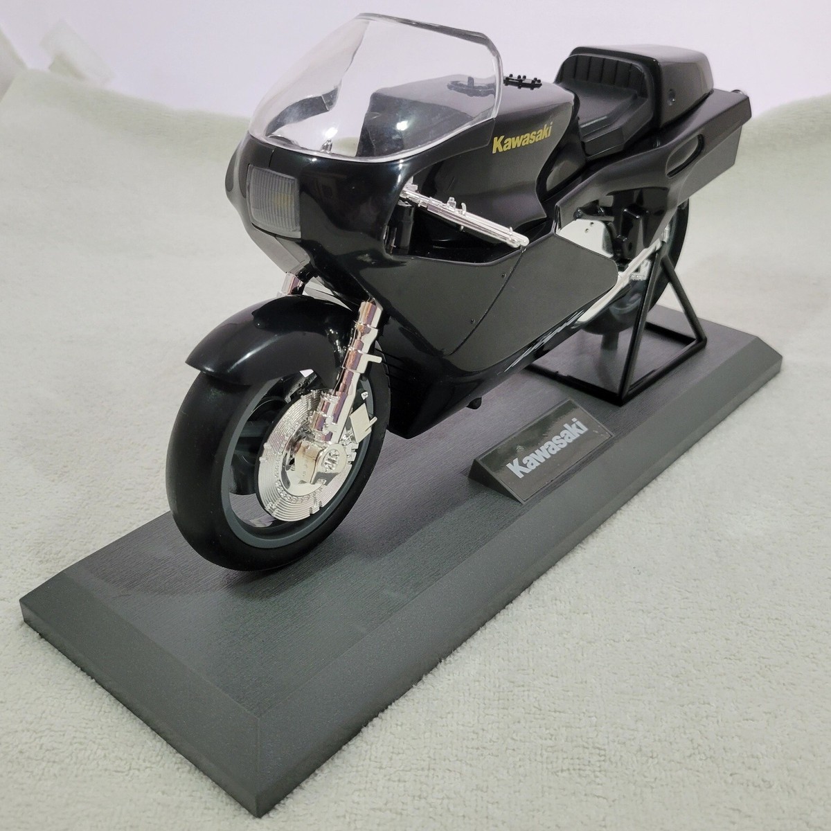 VINTAGE TELEMANIA BLACK KAWASAKI NINJA MOTORCYCLE LANDLINE CORDED