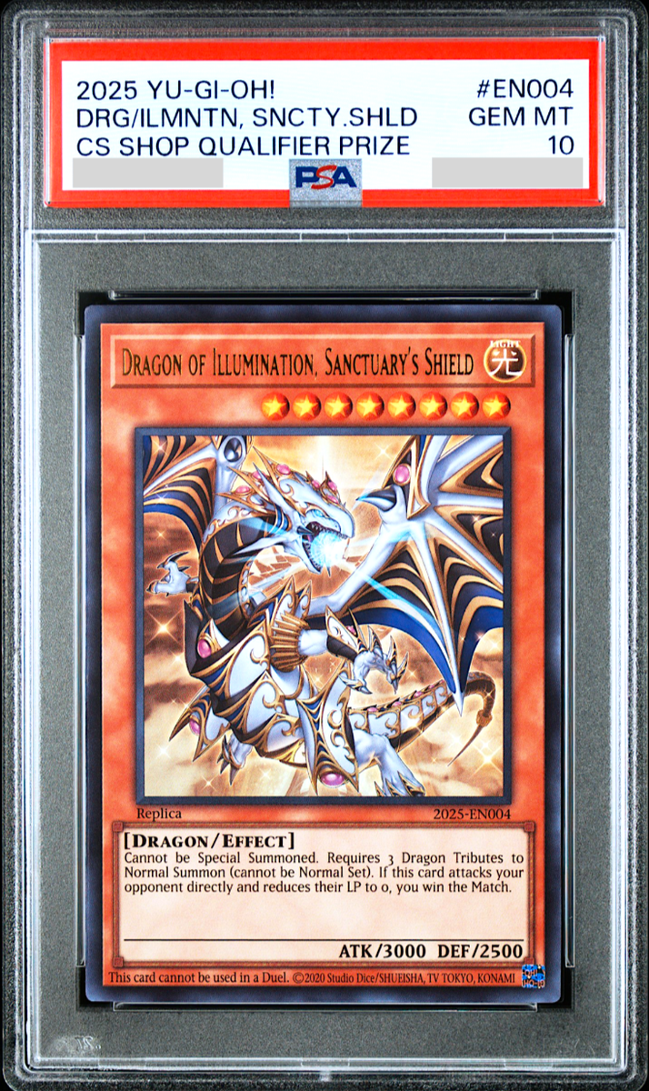 PSA10 Dragon of Illumination プロモ 日版 遊戯王 Dragon of