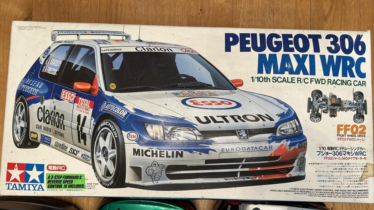 peugeot 306 maxi wrc 1/10th RC Car (Rare Classic) | eBay