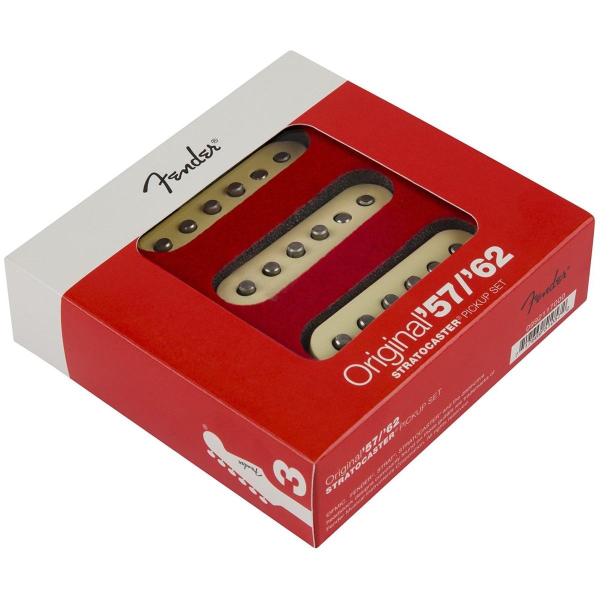 Fender Pure Vintage '57/'62 Stratocaster Pickups, Set of 3, Aged
