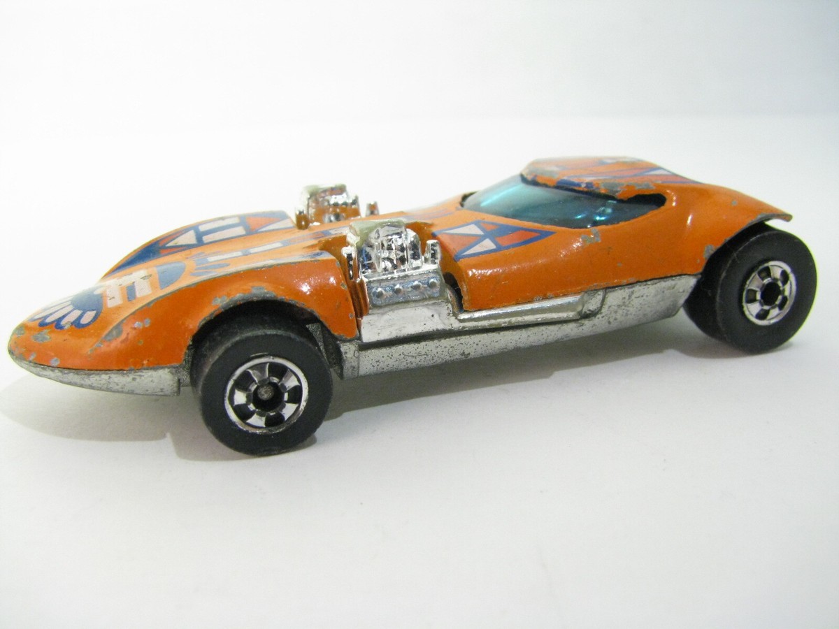 Vintage Mattel Hot Wheels Twin Mill 1968 Hong Kong Orange | eBay