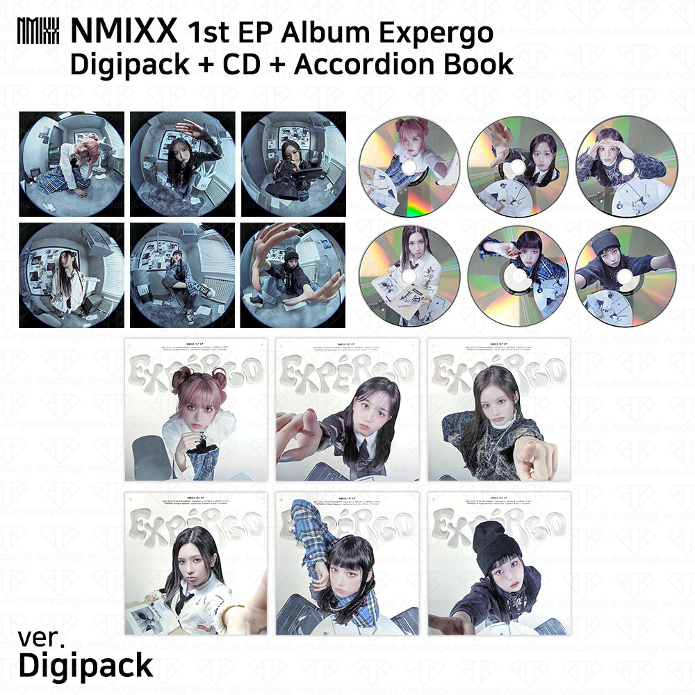 NO PHOTOCARD] NMIXX 1st EP Album Expergo Digipack Version
