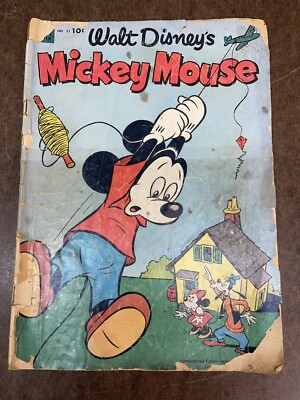 1953 Walt Disney Mickey Mouse Comic Book #31 June-July 1953 | eBay