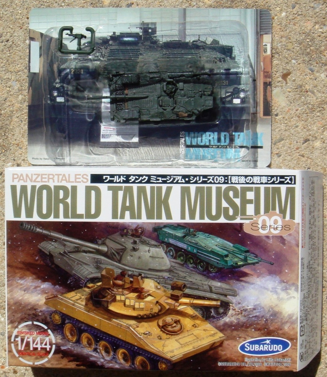 Takara 1:144 WTM World Tank Museum 9 Strv.103B Type S OD Green