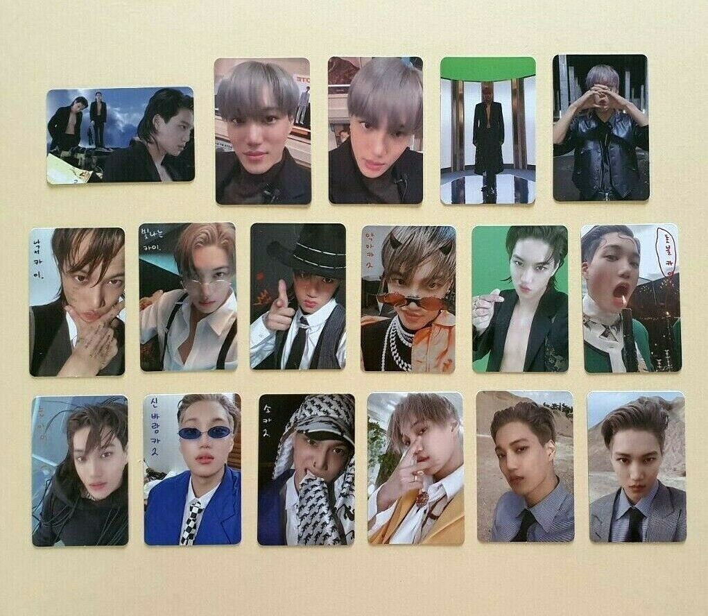 EXO Kai 1st Mini Solo Album Mmmh Official photocard Photo Card K