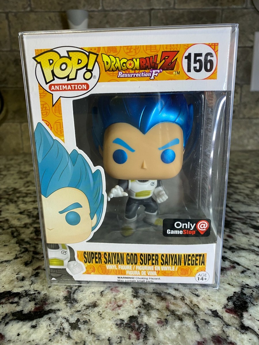 Funko pop SSGSS Vegeta metallic GameStop exclusive Dragon Ball Z