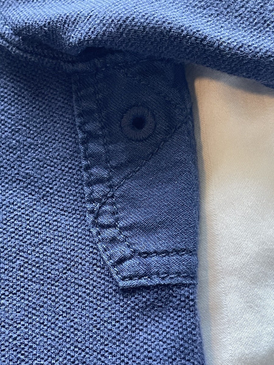Ralph Lauren Polo Shirt Mens Big Pony Diamond Quilted Pattern XL