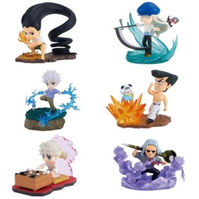 RE-MENT HUNTER x HUNTER DesQ DESKTOP HUNTER 4 Full Complete 6pcs