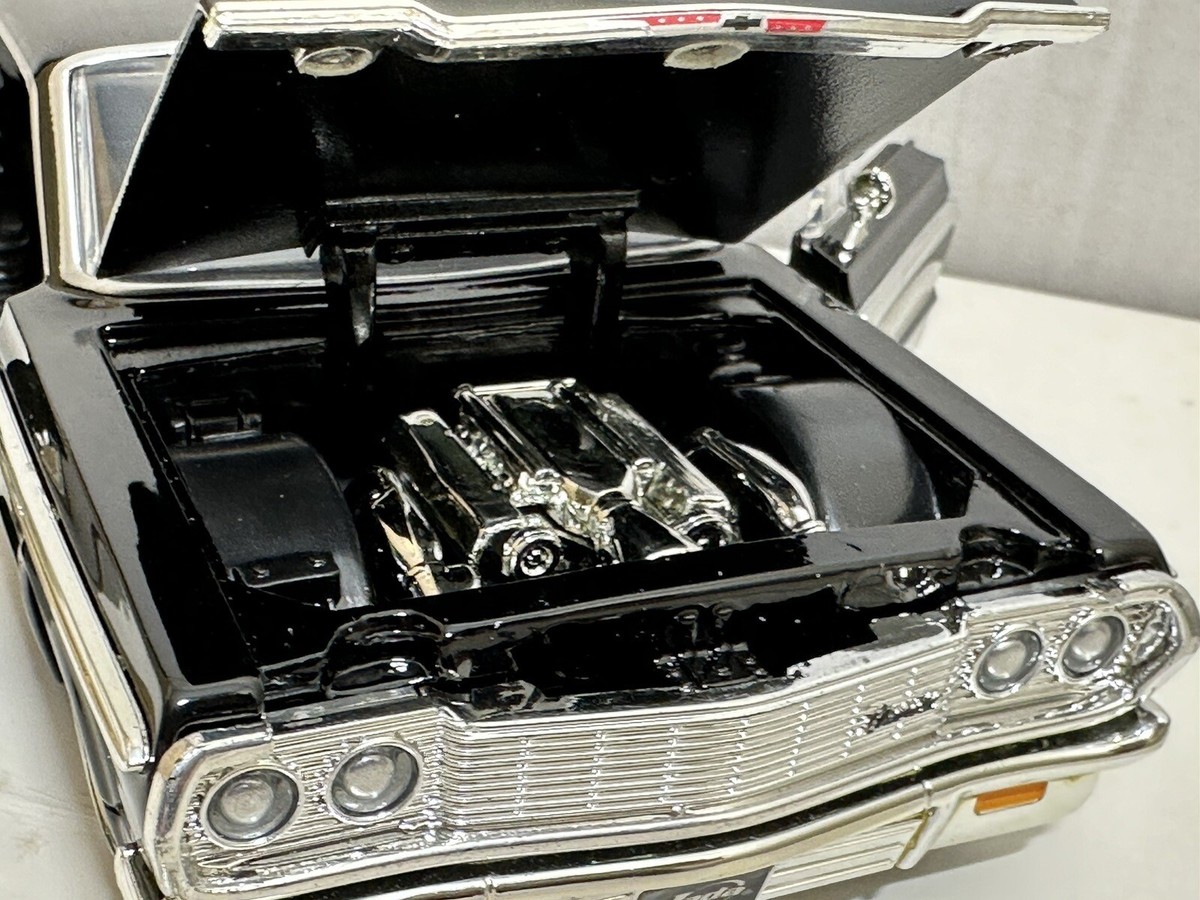 JADA BTK 1964 CHEVY IMPALA BLACK 1:24 DIECAST MODEL CAR NEW NO BOX