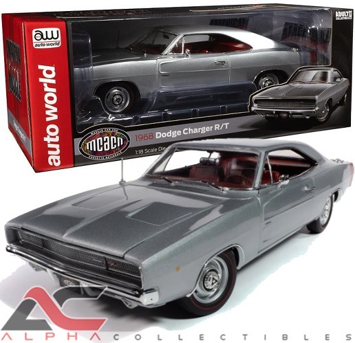 AUTOWORLD AMM1344 1:18 1968 DODGE CHARGER R/T 