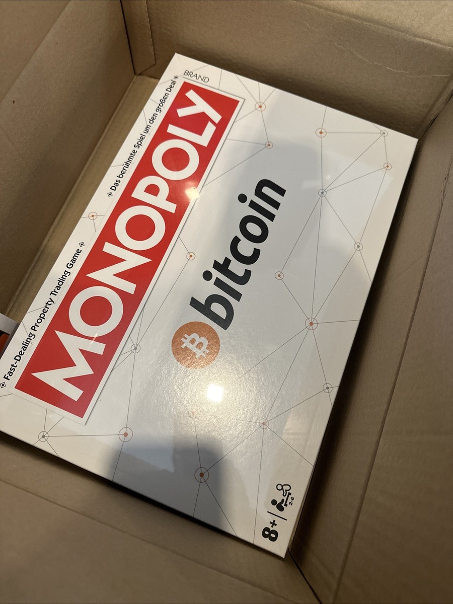 Bitcoin Monopoly Limited Edition Rare Official HASBRO (only 804