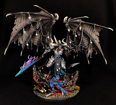 Be'lakor, the Dark Master painted AoS Slaves to Darkness Daemon
