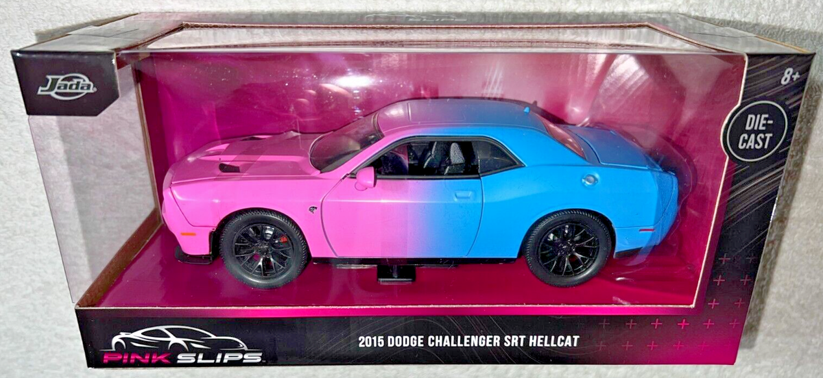 JADA PINK SLIPS 2015 DODGE CHALLENGER SRT HELLCAT 1:24 SCALE **NEW