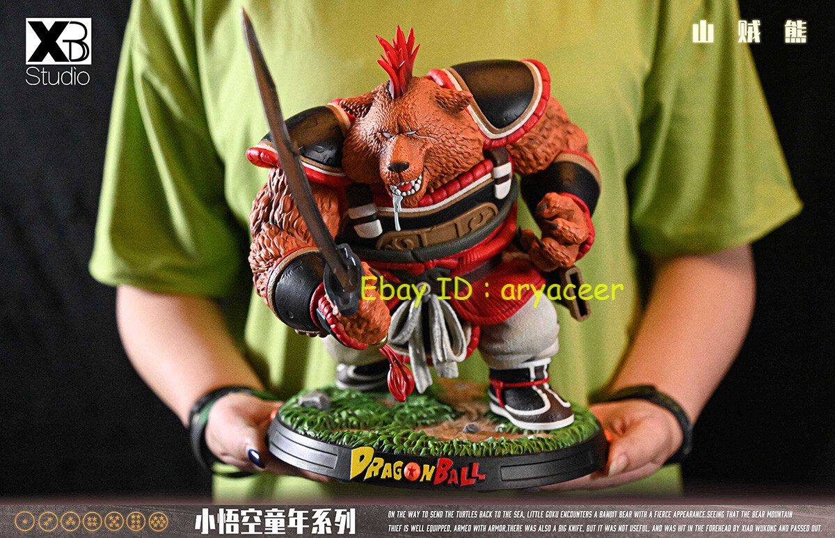 XBD Studio Dragon Ball Mountain Thief Bear Limited Figure Statue
