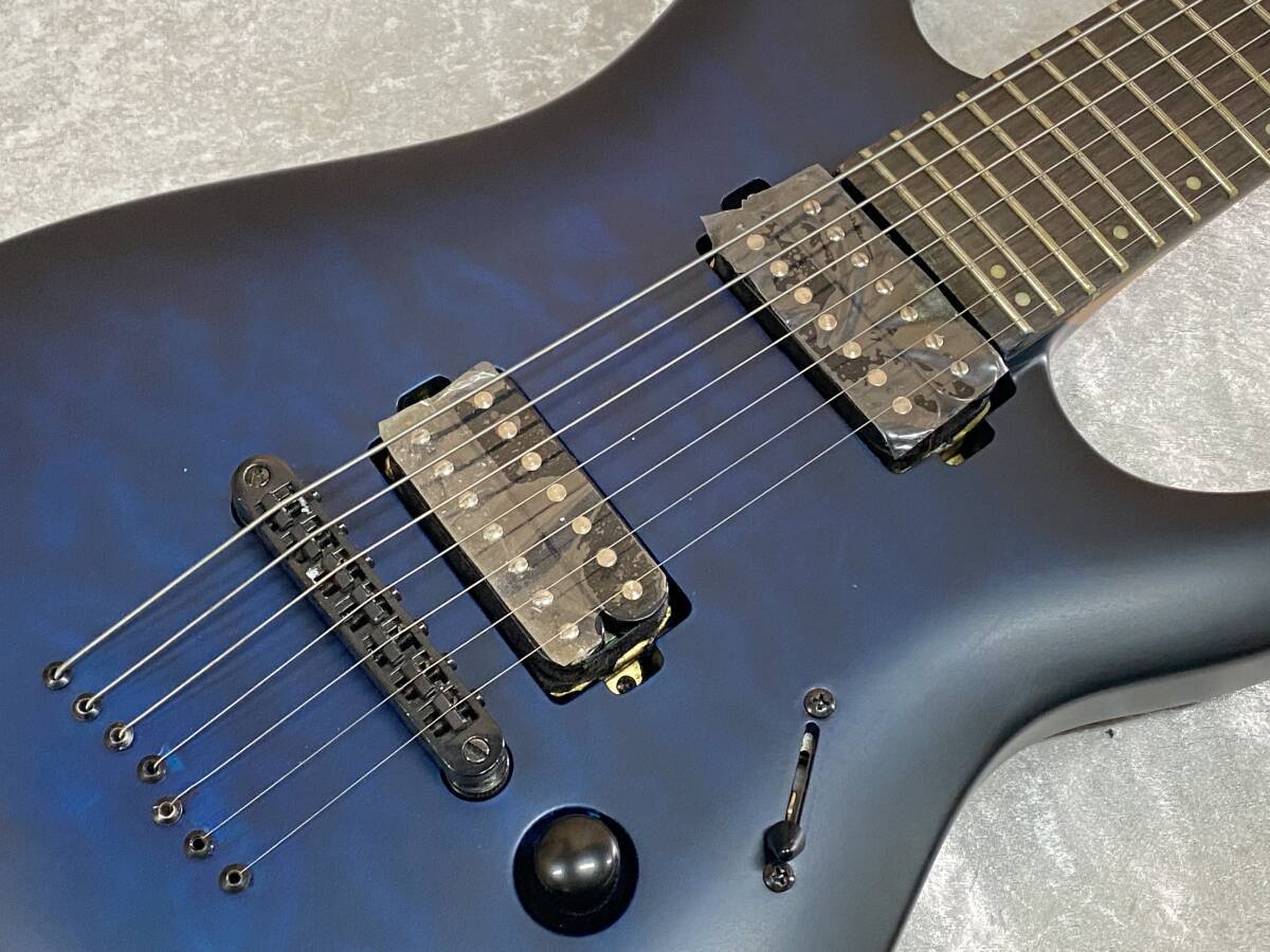 ギター Y1058 gfc GN7-200 Gloss Blue Burst QM Electric Guitar GFC