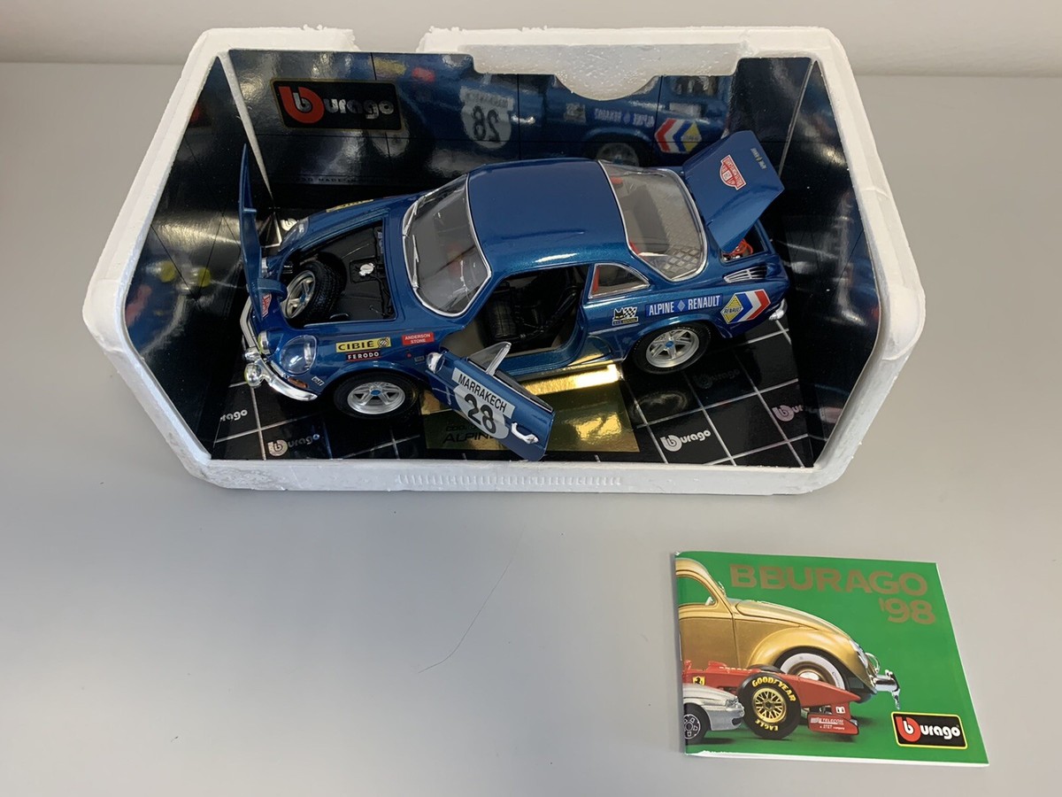 ALPINE A110 1600s RALLY MONTE CARLO 1971 Art. 3301 Bburago Gold