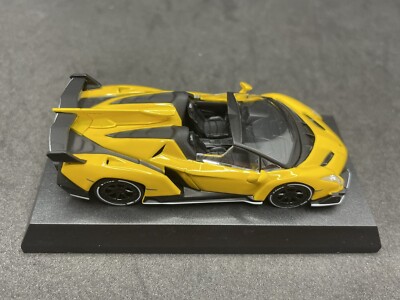Kyosho 1/64 Lamborghini collection6 Veneno Roadster Mettalic