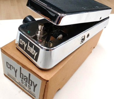Jim Dunlop Cry Baby 535 Rev.3 All Chrome Model Guitar Effect Wah