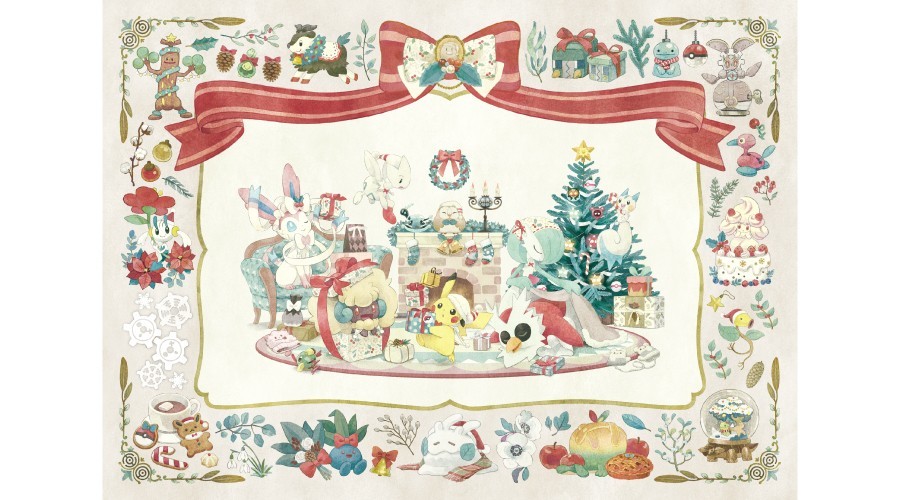 Pokemon Center Original Pokémon Holiday Blessings Christmas Goods