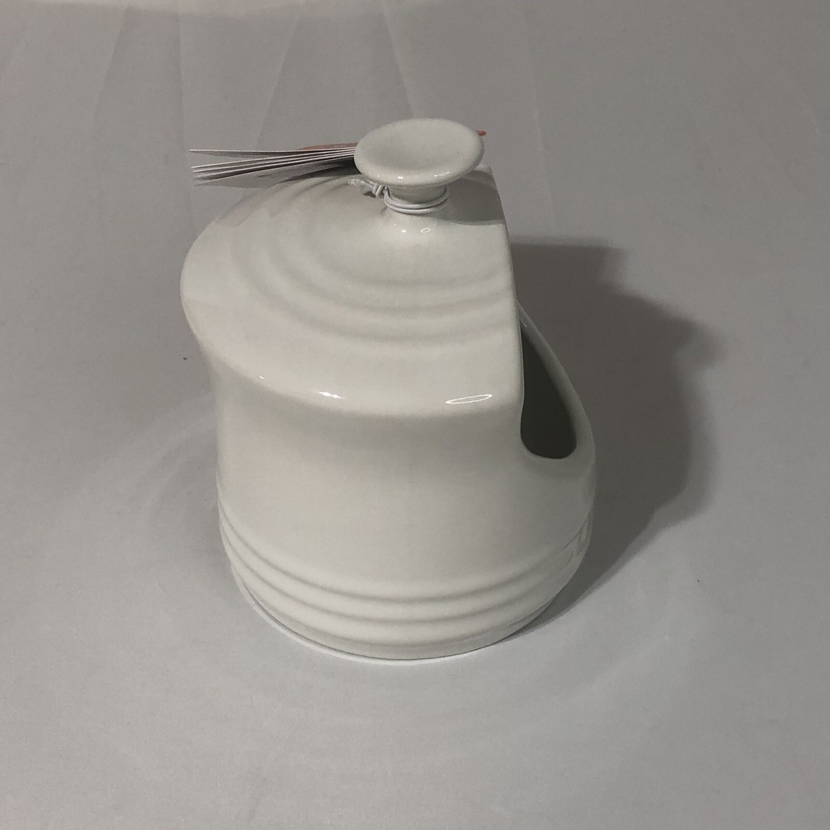 Le Creuset Stoneware Salt Keeper 10oz Crock NWT White | eBay