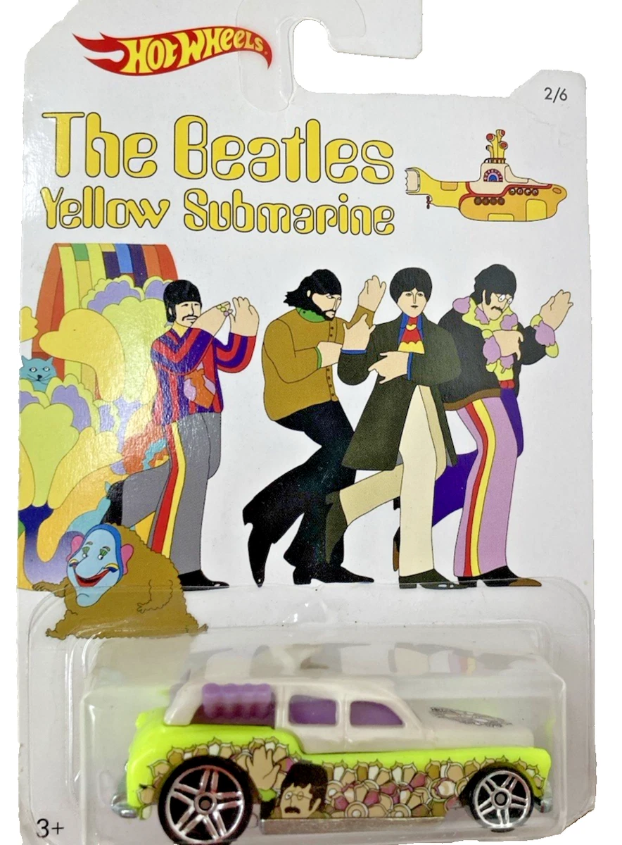 Hot Wheels The Beatles Yellow Submarine Contemporary Diecast Cars