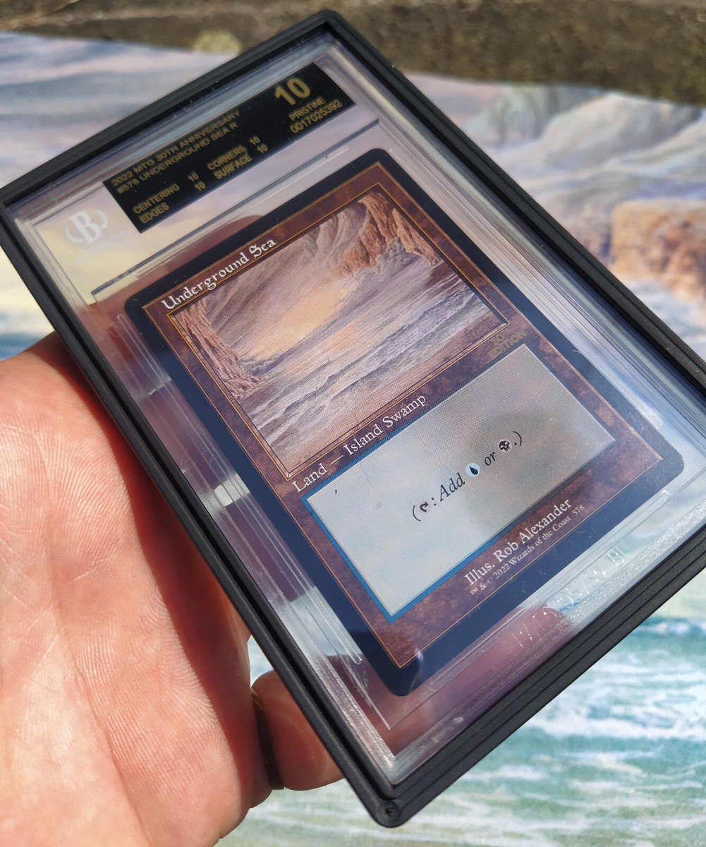 Magic: UNDERGROUND SEA 30th ANNIVERSARY Edition BLACK LABEL Retro