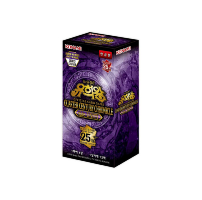 遊戯王25thQUARTER CENTURY CHRONICLE 2BOX 遊戯王25thQUARTER CENTURY