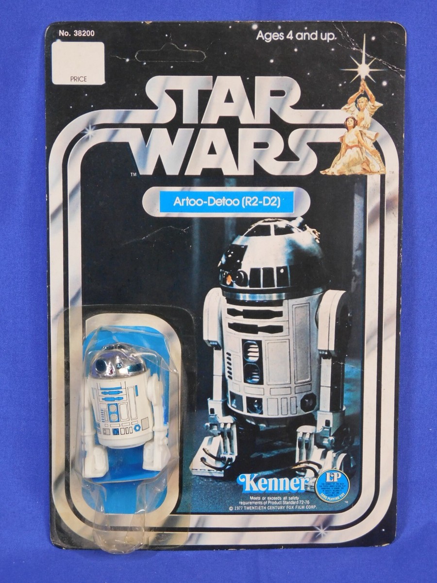 VINTAGE STAR WARS R2-D2 FIGURE 12-BACK A 1977 MOC KENNER | eBay
