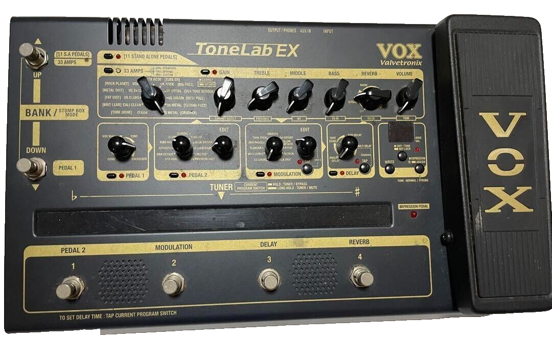 VOX Tonelab EX Valvetronix Reverb Guitar Effect Pedal for sale