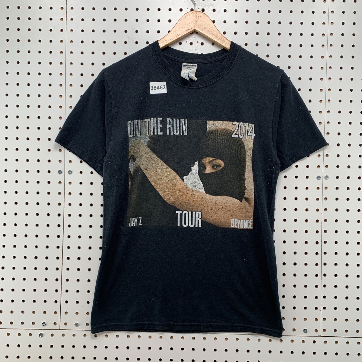Jay Z Beyoncé On the Run Tour Shirt Mens Small Black Hip Hop Tour