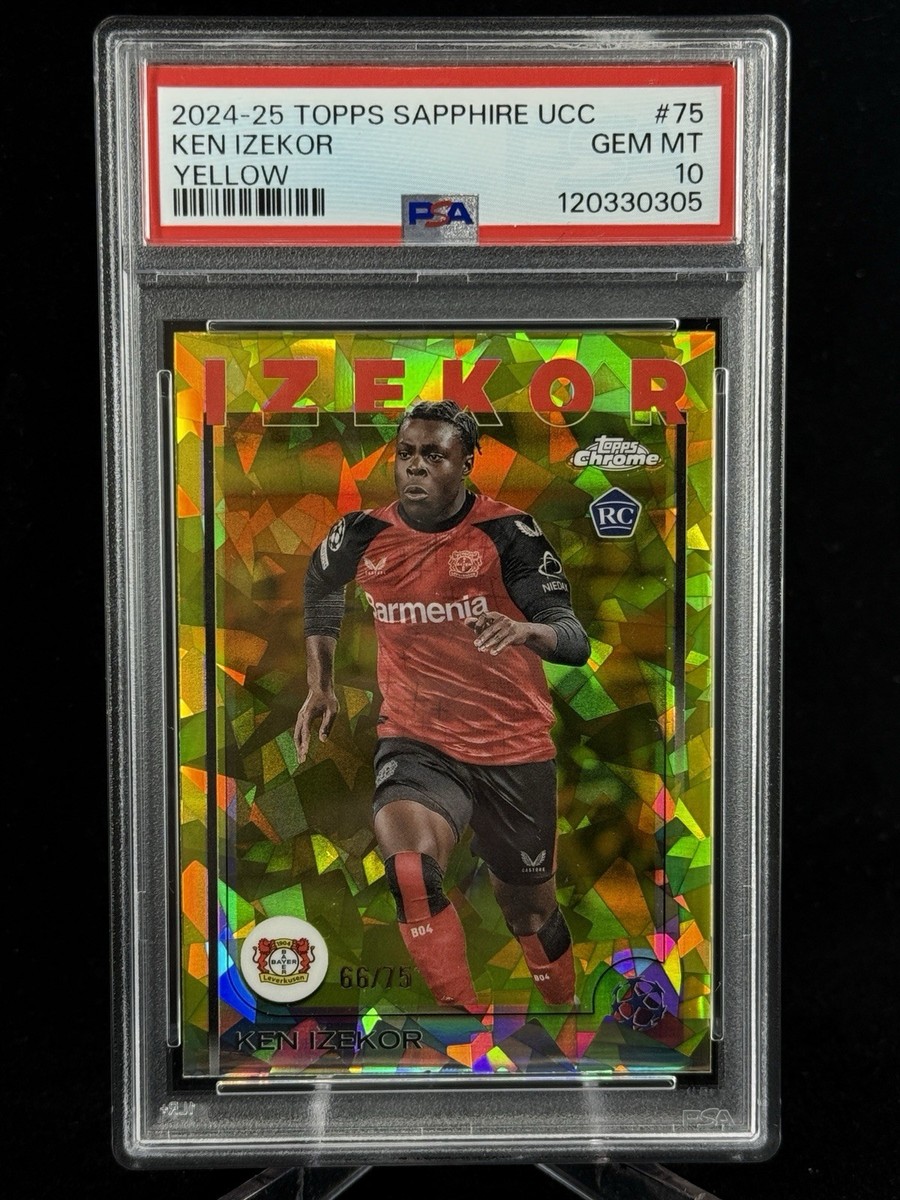 2024-25 Topps Chrome Uefa Club Competitions Sapphire Edition - Ken