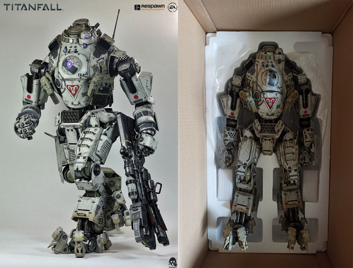 New THREEZERO Titanfall Atlas 1/12 Action Figure Toys Official