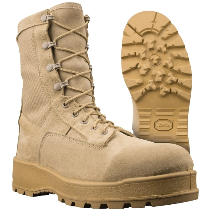Wellco Army Military Temperate Weather Desert Combat Boot Size 11