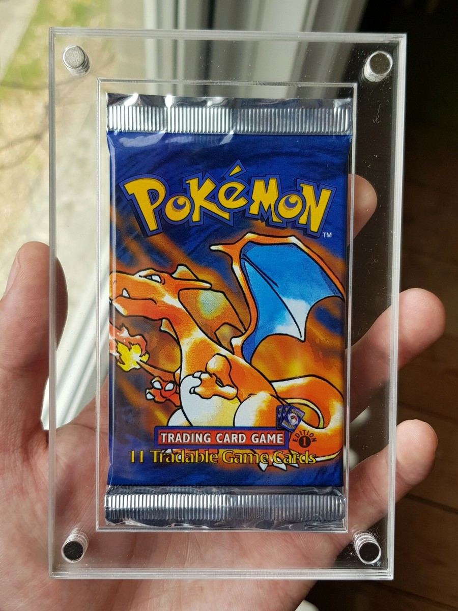 SEALED 1ST EDITION SHADOWLESS BASE SET BOOSTER PACK - CHARIZARD