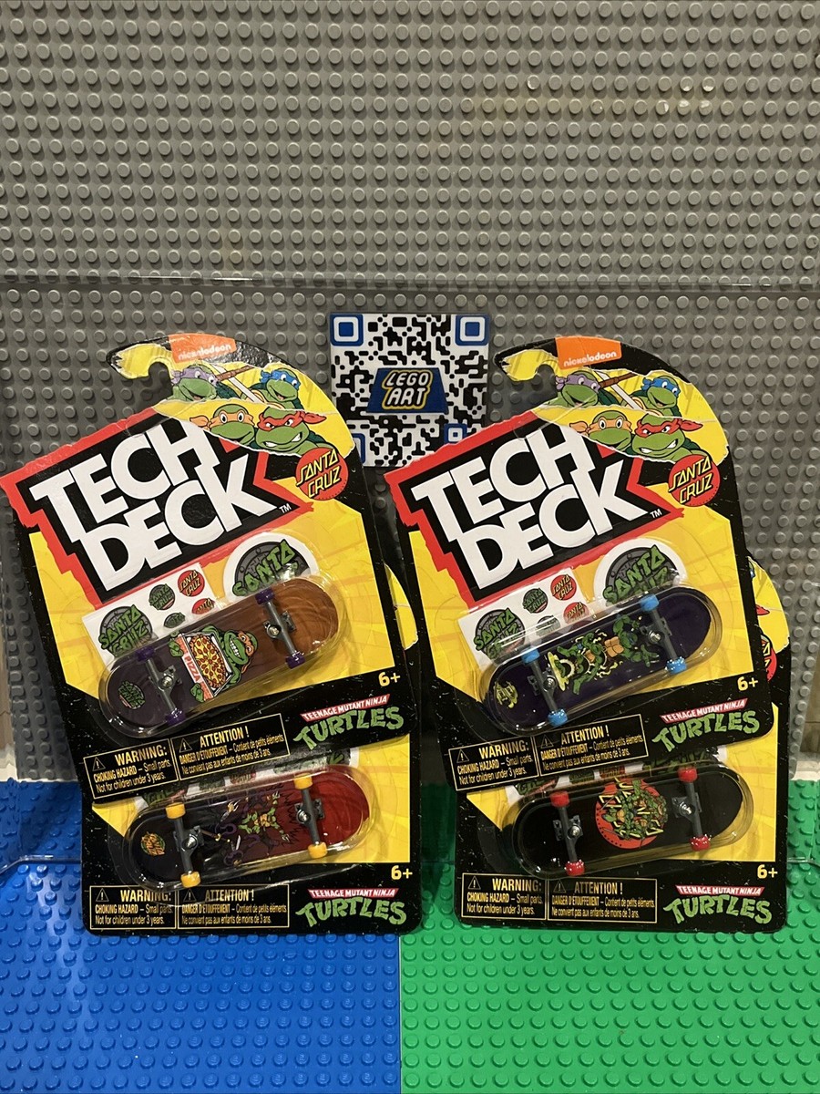 Tech Deck Santa Cruz Teenage Mutant Ninja Turtles Nickelodeon Set