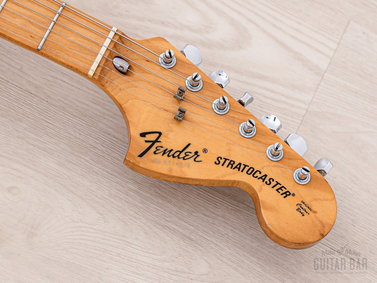 1986 Fender '72 Stratocaster ST72-115 Natural w/ Pure Vintage '65
