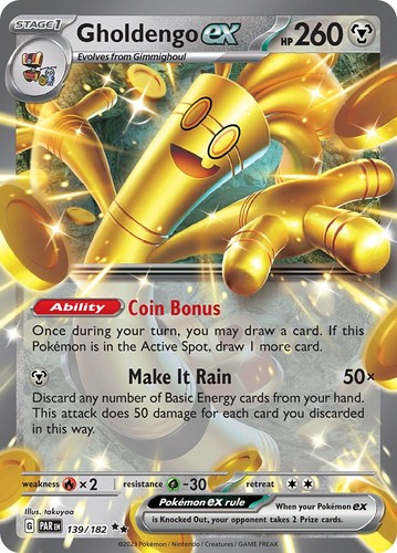 050-062-SV3A-B - Pokemon Card - Japanese - Gholdengo ex - RR | eBay