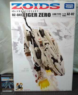 40th Anniversary ZOIDS AZ-02 LIGER ZERO Lion Type 1/72 Scale