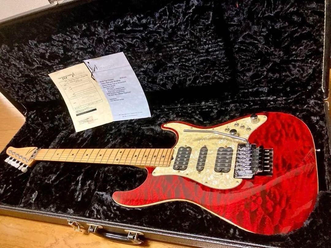 Tom Anderson Drop Top Classic Cajun Red – Used, Original Parts | eBay