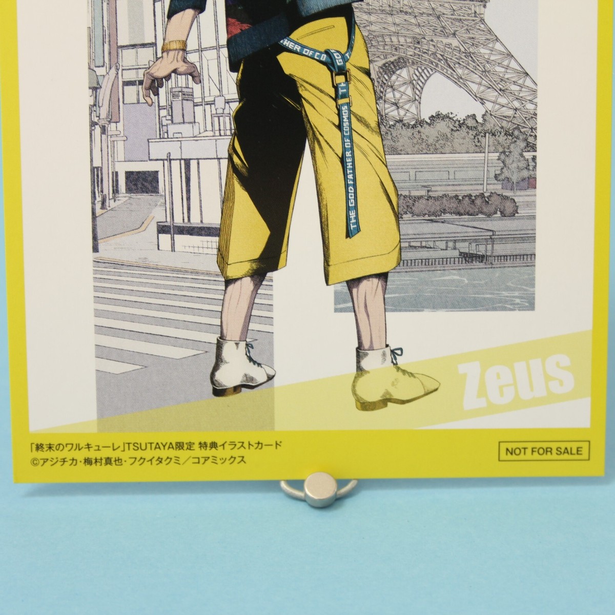 Record of Ragnarok Zeus Illustration Card TSUTAYA limited Japan | eBay