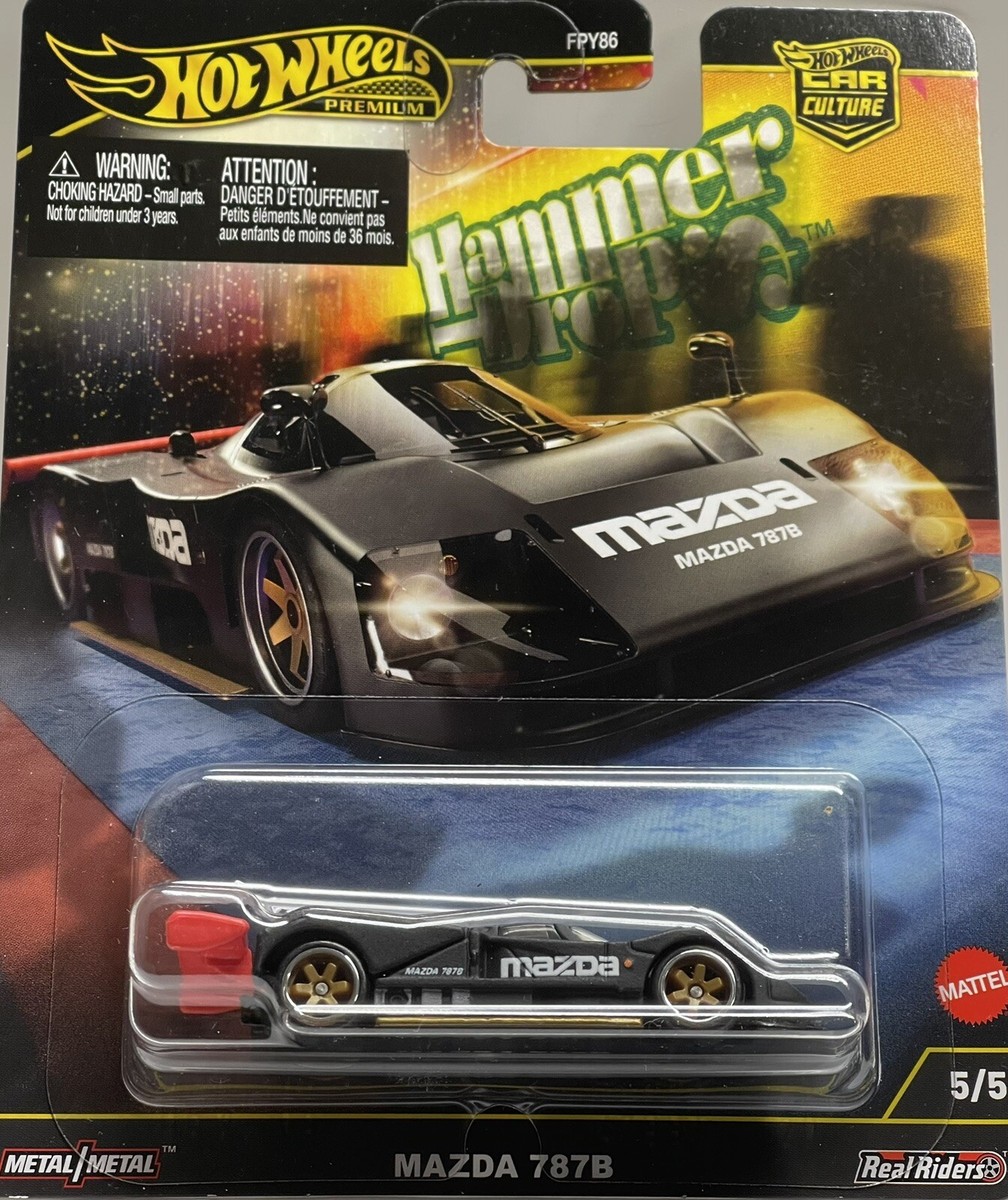 2025 hot wheels premium car culture hammer drop mazda 787B | eBay
