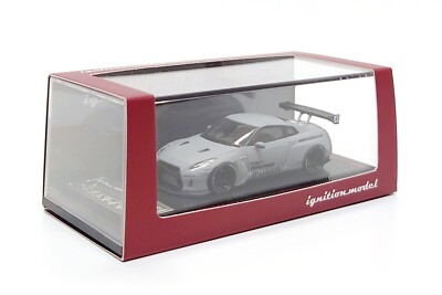 Ignition Model 1:64 Pandem Nissan GT-R (R35) - Matte Grey | eBay
