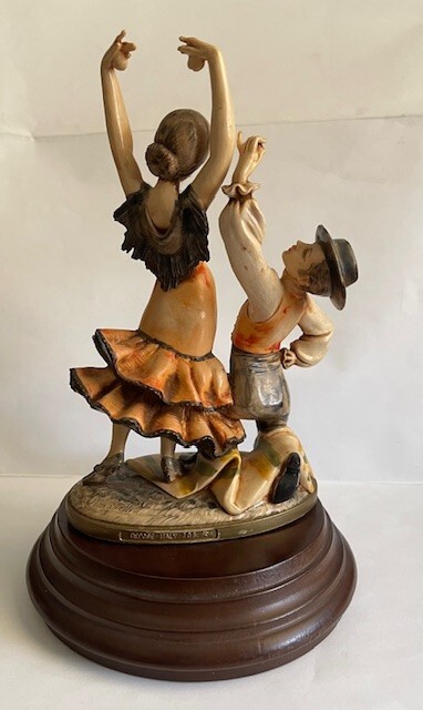 Fontanini Simonetti Depose Italy #708 Musical Figurine Rare